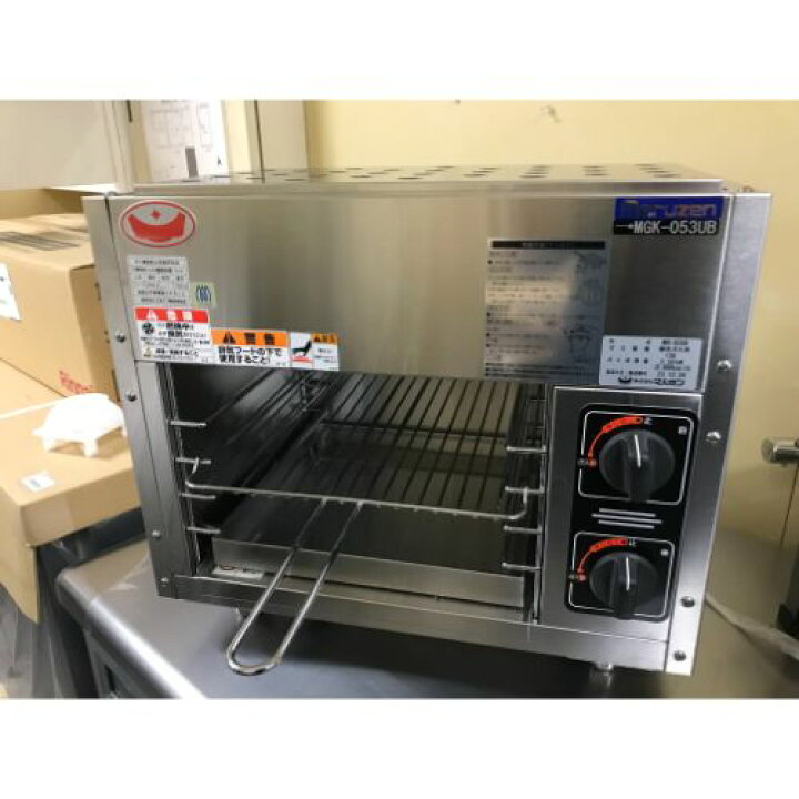 楽天市場】【中古】上火式焼物器 マルゼン MGK-053UB 幅480×奥行300×高 
