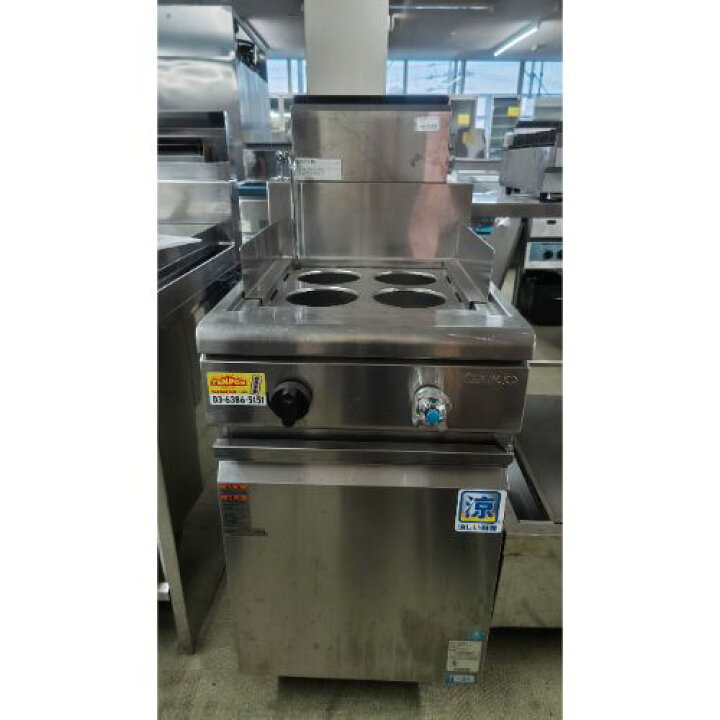 楽天市場】【業界最長1年保証】【中古】ガスゆで麺器 4テボ タニコー 