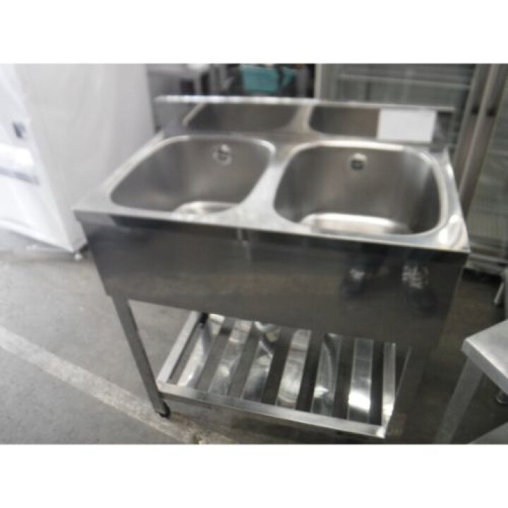 楽天市場】【中古】二槽シンク BGあり 東製作所(アズマ) 幅750×奥行450  