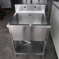 ⭐︎中古品 タニコー 1槽シンク 600×600×790mm 厨房用品⭐︎