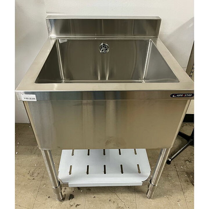 ⭐︎中古品 1槽シンク 600×600×800mm 厨房機器⭐︎