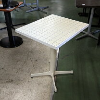 楽天市場】タイル 白（テーブル｜インテリア・寝具・収納）の通販