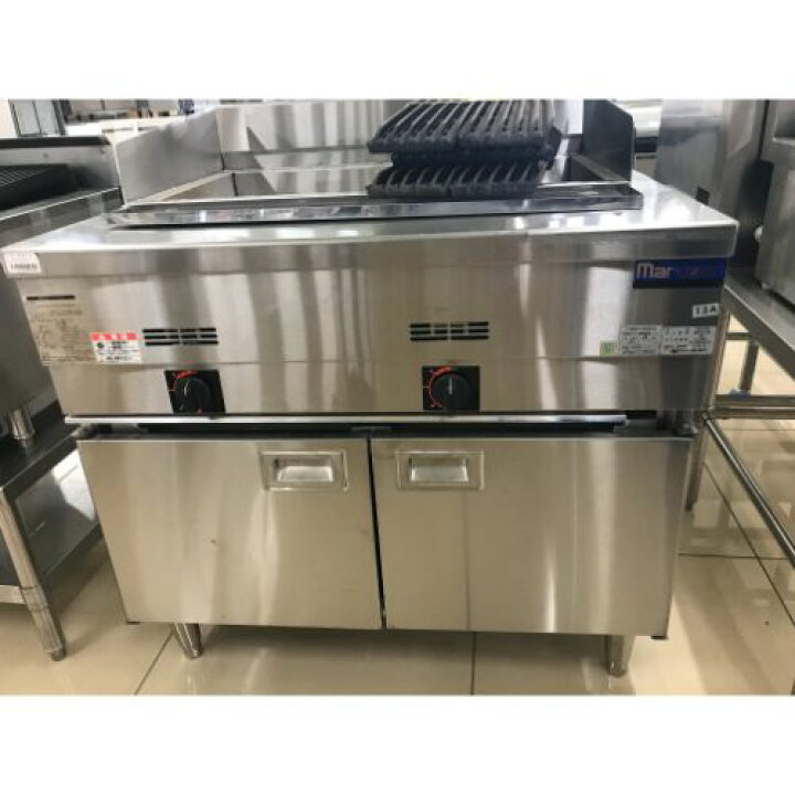 楽天市場】【中古】チャーブロイラー マルゼン RCB-097B 幅900×奥行750 