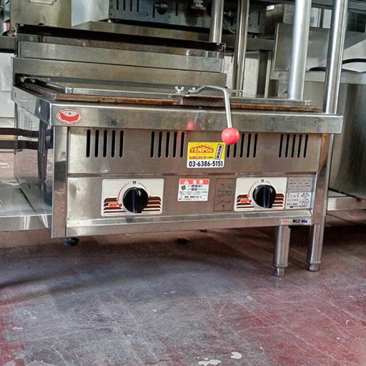 楽天市場】【中古】ガス卓上餃子焼器 マルゼン MGZ-066 幅600×奥行600 