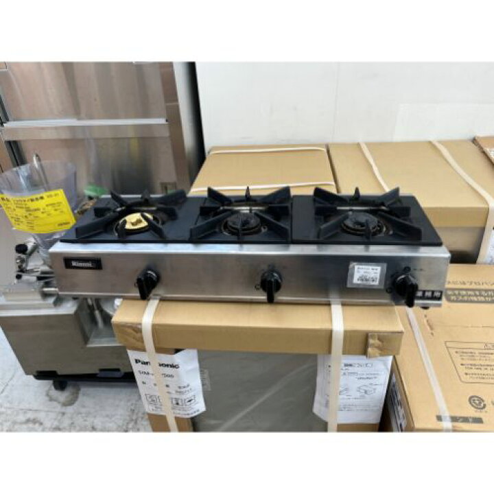 楽天市場】【中古】卓上ガスコンロ リンナイ(Rinnai) RSB-306A 幅738 
