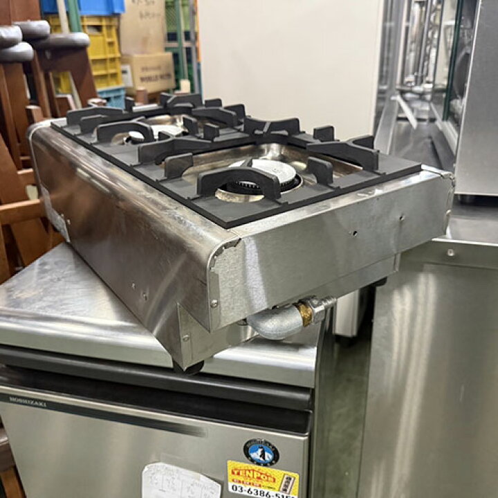 楽天市場】【中古】卓上ガスコンロ 2口 マルゼン M822DC 幅300×奥行540 