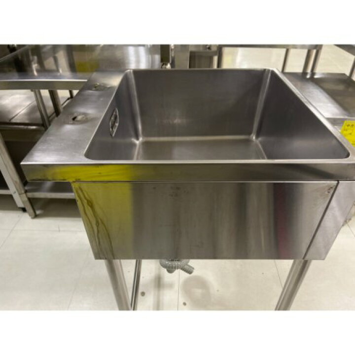 楽天市場】【中古】一槽シンク 三方枠 BGなし マルゼン 幅550×奥行600 