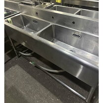 楽天市場】厨房機器 中古 2槽 シンク 1500の通販
