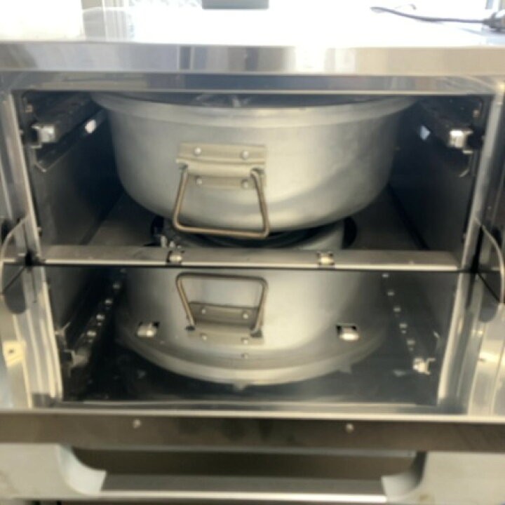楽天市場】【業界最長1年保証】【中古】立体炊飯器 7.5升×3 マルゼン 