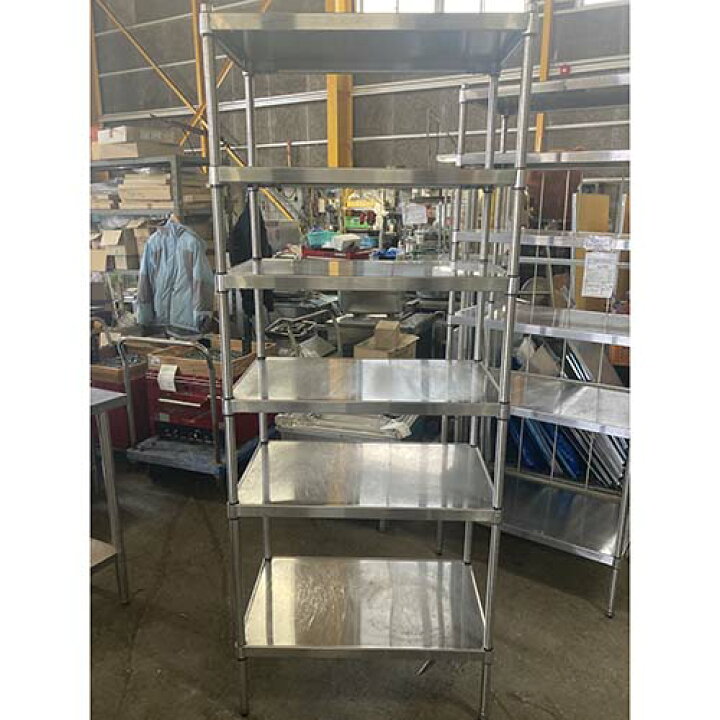 楽天市場】【中古】ステンレス棚 幅730×奥行460×高さ1920 【送料別途 