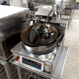 【業界最長1年保証】【中古】ガス式ロボシェフ(鍋振りロボ) エム・アイ・ケー RCG560S 幅450×奥行650×高さ555 都市ガス 【送料別途見積】【業務用】【飲食店 店舗 厨房機器 回転釜 炒め器 業務用回転釜 業務用炒め器】