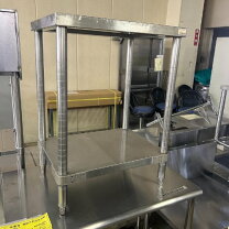楽天市場】ステンレス作業台 中古 600 800 450の通販