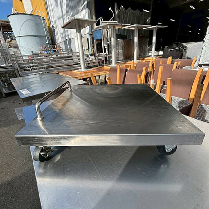 楽天市場】【中古】炊飯台車 マルゼン 幅450×奥行450×高さ110 【送料 