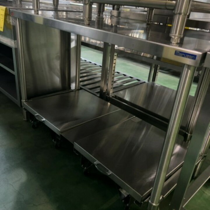 楽天市場】【中古】作業台 炊飯台車付き BGなし 幅1200×奥行600×高さ 