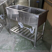 楽天市場】二 層 シンク 中古 900×450の通販