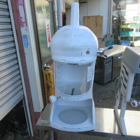 【中古】かき氷機 安吉 PRO-WB350-E 幅405×奥行450×高さ850 【送料別途見積】【業務用】【飲食店 店舗 厨房機器 かき氷器 アイスクラッシャー 業務用かき氷器 業務用アイスクラッシャー】