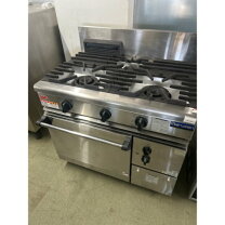 楽天市場】マルゼンガスレンジ3口自然対流式オーブンrgr－0963cの通販