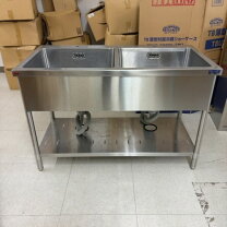楽天市場】2層シンク 中古 1200 600の通販
