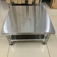 【中古】コンロ台 幅600×奥行600×高さ400 【送料別途見積】【業務用】【飲食店 店舗 厨房機器 ガス台 …