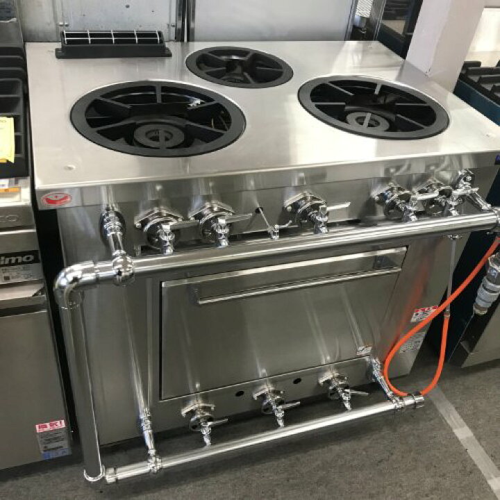 楽天市場】【業界最長1年保証】【中古】ガスレンジ マルゼン MGRD-096D 