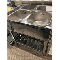 楽天市場】中古 業務用 二槽シンク（キッチン用品・食器・調理器具）の通販