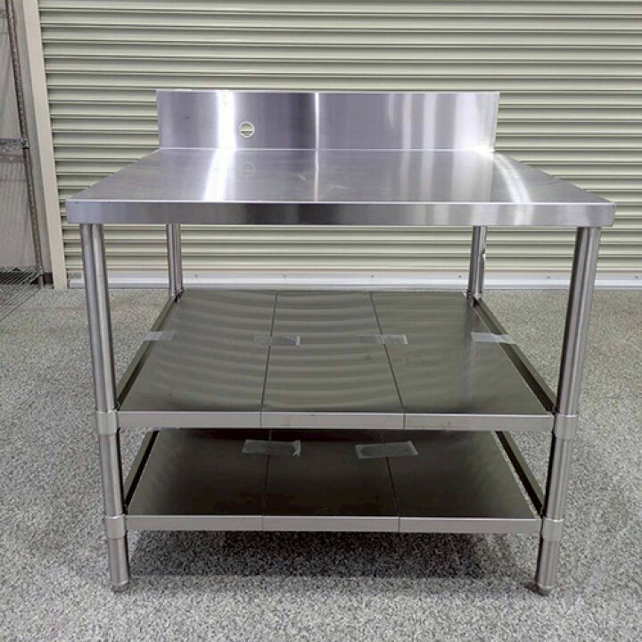 楽天市場】【中古】作業台 中棚付き BGあり 幅900×奥行750×高さ800 