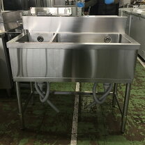 楽天市場】中古 業務用 二槽シンクの通販