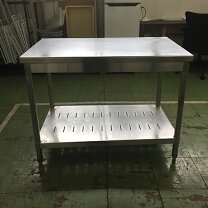 楽天市場】ステンレス作業台 1000 600 800の通販