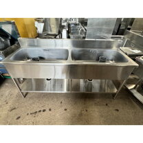 楽天市場】中古 業務用 二槽シンク（業務用厨房機器・用品｜キッチン 