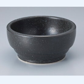 韓国食器(ビビンバ鍋) 黒石目調 14cm 14×H6.5cm/業務用/新品 /テンポス