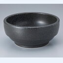 韓国食器(ビビンバ鍋) 黒石目調 19cm 19×H8.2cm/業務用/新品 /テンポス