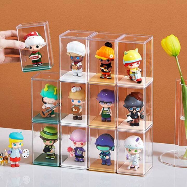 楽天市場】12個セット フィギュアケース アクリルケース ミニ 