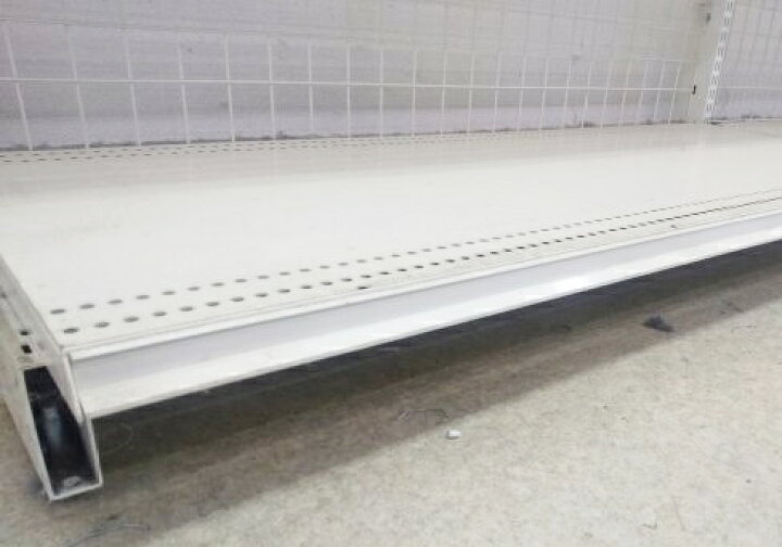 楽天市場】オカムラ製 H210cm×W120cm 2連結片面3段什器 背面ネット  
