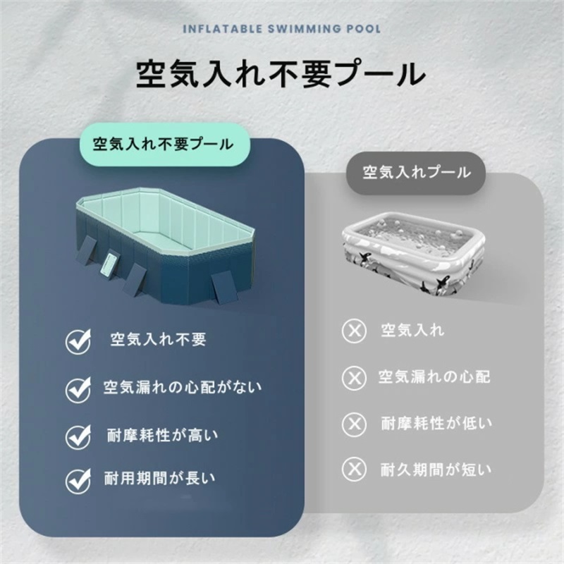 楽天市場】【2023最新型 日本語説明書PDF】ビニールプール 水遊び
