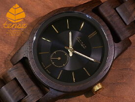 テンス 【tense】 日本公式ショップ 木製腕時計 メンズ ウオッチ ヘリテージアドバンストモデル No.492 リードウッド ギフトにも隠れた人気を誇る 天然木の木目が美しい 軽量 木製 腕時計 【日本総輸入元のメンテナンス保証付】
