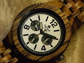 テンス 【tense】 日本公式ショップ 木製腕時計 メンズ ウォッチ グランドゥモデル No.109 ゼブラウッド ギフトにも隠れた人気を誇る 天然木の木目が美しい 軽量 木製 腕時計 【日本総輸入元のメンテナンス保証付】