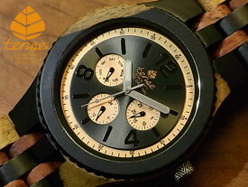 テンス 【tense】 日本公式ショップ 木製腕時計 メンズ ウォッチ グランドゥモデル No.407 インレイドサンダルウッド ギフトにも隠れた人気を誇る 天然木の木目が美しい 軽量 木製 腕時計 【日本総輸入元のメンテナンス保証付】