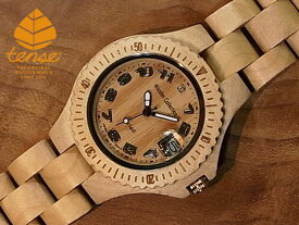 テンス 【tense】 日本公式ショップ 木製腕時計 レディース ウォッチ プチアーバンモデル No.194 メープルウッド ギフトにも隠れた人気を誇る 天然木の木目が美しい 軽量 木製 腕時計 【日本総輸入元のメンテナンス保証付】
