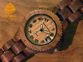 テンス 【tense】 日本公式ショップ 木製腕時計 レディース ウォッチ プチアーバンモデル No.295 サンダルウッド ギフトにも隠れた人気を誇る 天然木の木目が美しい 軽量 木製 腕時計 【日本総輸入元のメンテナンス保証付】