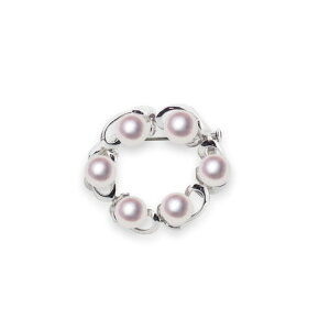 SV 7.0mm アコヤ真珠 ブローチ 宇和島 真珠 ジュエリー・アクセサリー・Tensei Pearl 天成真珠(あこや パール 本真珠 フォーマル カジュアル 誕生日 結婚式 七五三 成人祝い 就職祝い 成人式 卒業