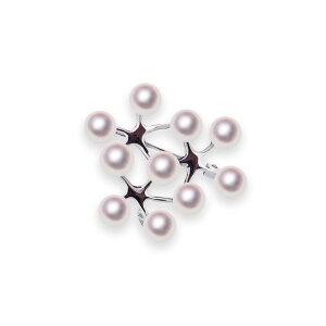 SV 7.0mm アコヤ真珠 ブローチ 宇和島 真珠 ジュエリー・アクセサリー・Tensei Pearl 天成真珠(あこや パール 本真珠 フォーマル カジュアル 誕生日 結婚式 七五三 成人祝い 就職祝い 成人式 卒業