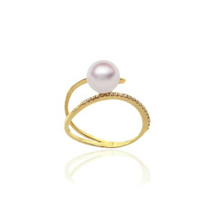 K18 7.0mm アコヤ真珠 リング 宇和島 真珠 ジュエリー・アクセサリー・Tensei Pearl 天成真珠(あこや パール 本真珠 フォーマル カジュアル 誕生日 結婚式 七五三 成人祝い 就職祝い 成人式 卒業式
