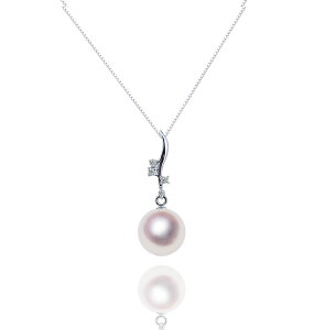 K18WG 8.5mm AR^y_g D0.08ct@Fa ^ WG[EANZT[ETensei Pearl V^( p[ {^ tH[} JWA a  ܎O lj AEj 