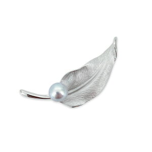 SV 8.5mm アコヤ真珠 ブローチ 宇和島 真珠 ジュエリー・アクセサリー Tensei Pearl 天成真珠(あこや パール 本真珠 フォーマル カジュアル 誕生日 結婚式 七五三 成人祝い 就職祝い 成人式 卒業式