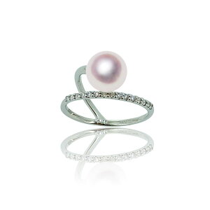 Pt 8.5mm AR^ O D0.14ct Fa ^ WG[EANZT[ Tensei Pearl V^( p[ {^ tH[} JWA a  ܎O lj AEj l 