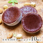 【ご自宅用】バレンタイン チョコ 送料無料 メール便 チーズケーキ スイーツ お菓子 訳あり ではない 個包装 お試し 常温 【カカオ70ガトーショコラ 10個入り】