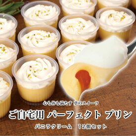 【最大50％OFF！ 6/11 1:59まで】プリン 大量 健康 ヘルシー 送料無料 スイーツ お菓子 デザート おやつ ミルク プロテイン コラーゲン 乳酸菌 セール ケーキ お菓子 訳あり ではない 【ご自宅用パーフェクトプリン12個入】