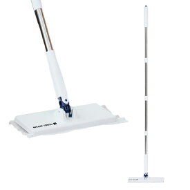 【ポイント10倍】天使のワンタッチクリーパー 16cm / 25cm / 16cm+25cmセット TENSI JAPAN 便利グッズ 床 掃除 ワンタッチ モップ フローリング ワイパー 自立式 リビング キッチン トイレ 階段