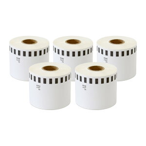 brother �u���U�[ �݊��v�����^�[���x�� DK-2205 QL-800 / QL-720NW / QL-650TD �� (5�Z�b�g)