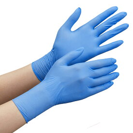 楽天最安値　まとめ買いでさらに特価販売　ニトリル手袋 Mサイズ 青 100枚入 使い捨て手袋 パウダーフリー ニトリルゴム100％ 医療 食品 介護 美容 粉無し ぴったりフィット ニトリルグローブ 業務用 Mサイズ 100枚/1箱 1000枚/1ケース